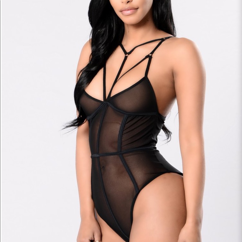 Caged in bodysuit